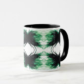 Envy Abstract 7 Deadly Sins Alcohol Ink Art Tasse (VorderseiteRechts)