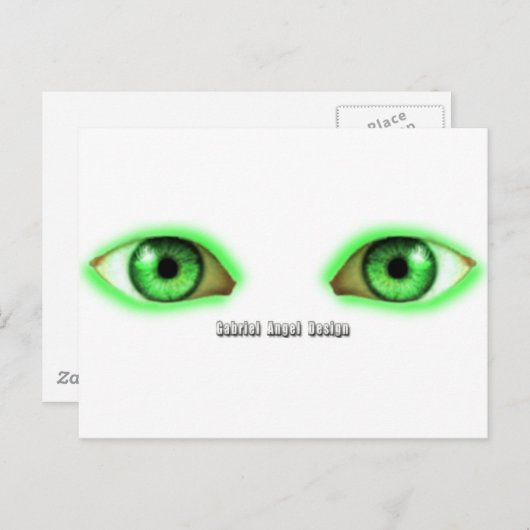 Envy Eyes Postkarte (Vorne/Hinten)