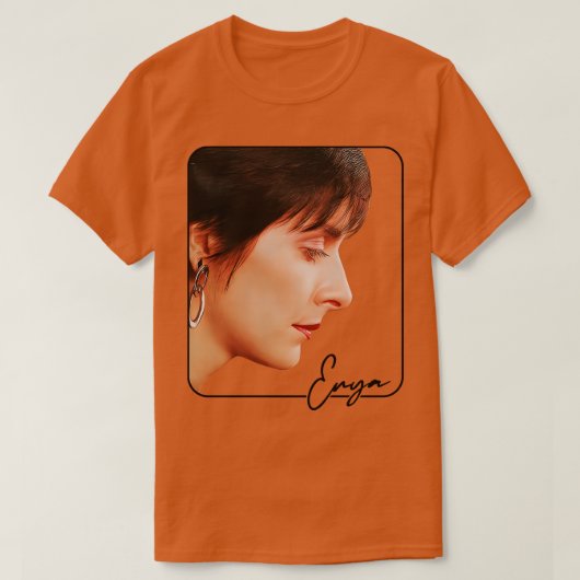 Enya 80er Aesthetic T-Shirt (Design vorne)