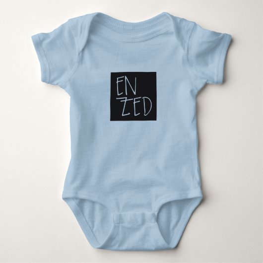 "EnZed" Neuseeland Baby Strampler (Vorderseite)