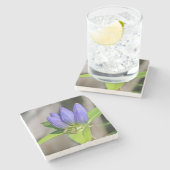 Enzian Steinuntersetzer (Seitenansicht)