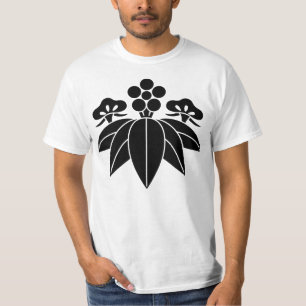 Enzian-Stil Kiefern-Bambus-Ume T-Shirt