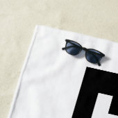 Enzo Basketball Strandtuch (Beispiel)