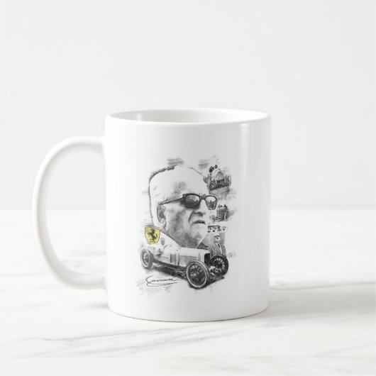 Enzo Ferrari Kaffeetasse (Links)