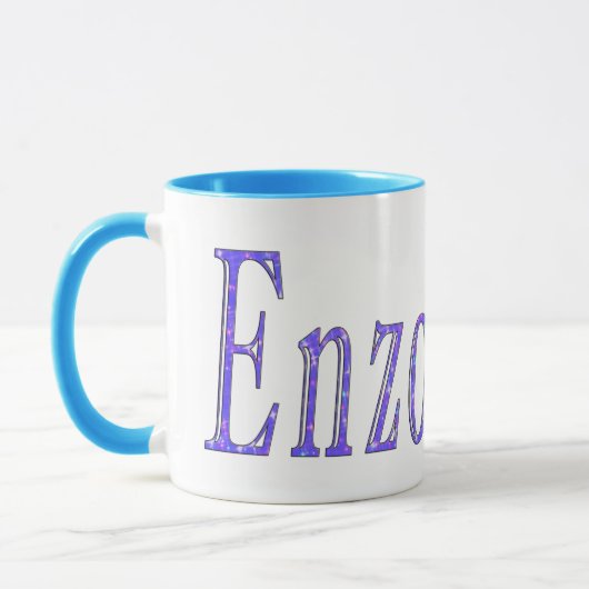 Enzo, Name Logo, Tasse (Links)