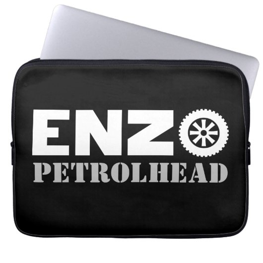 Enzo Petrol Head Laptopschutzhülle (Vorderseite)