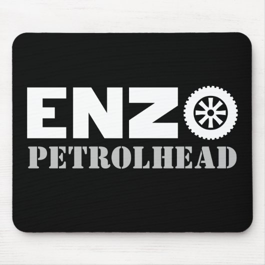 Enzo Petrol Head Mouse Pad Mousepad (Vorne)
