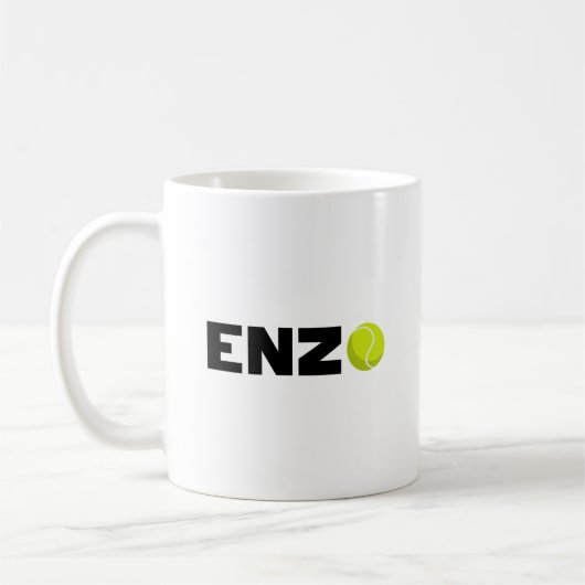 Enzo Tennis Kaffeetasse (Links)
