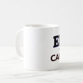 Enzo trieb durch Koffein an Kaffeetasse (Vorderseite Links)