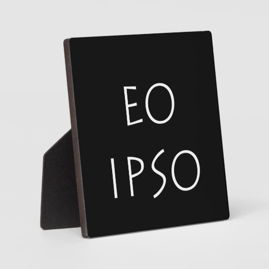 Eo Ipso Fotoplatte (Vorderseite)