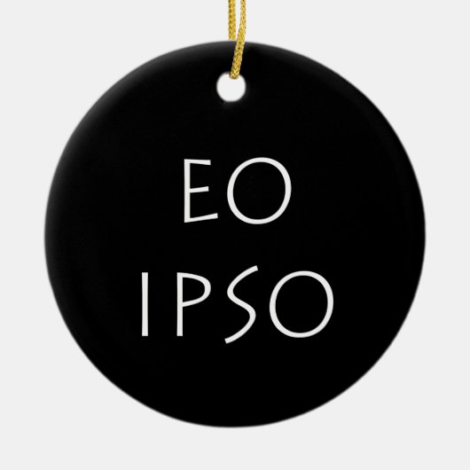 Eo Ipso Keramik Ornament (Vorne)