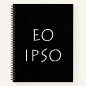 Eo Ipso Notizblock (Vorderseite)