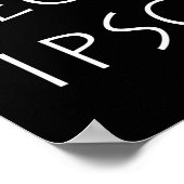 Eo Ipso Poster (Ecke)