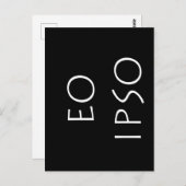 Eo Ipso Postkarte (Vorne/Hinten)