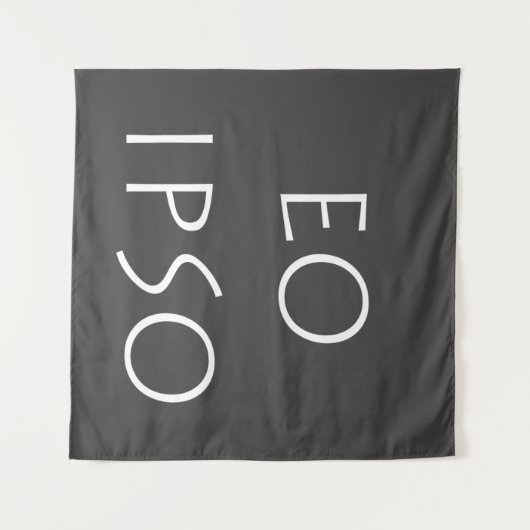 Eo Ipso Wandteppich (Vorderseite (Horizontal))