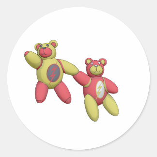EoBeary Runder Aufkleber