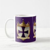 EOC-Priester-Wappen Design Kaffeetasse / Tasse (Links)