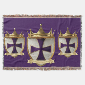 EOC Priester Wappen Design lila Decke