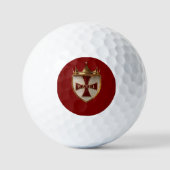 EOC RED RayEl-Crest-Design Golfball (Vorderseite)