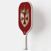 EOC RED RayEl Crest Design Pickleball Schläger (Links)
