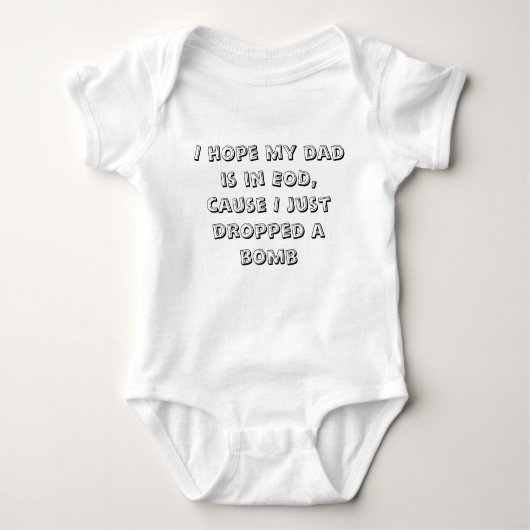 EOD BABY STRAMPLER (Vorderseite)