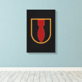 EOD Beret flash 28. Leinwanddruck (Insitu (Holzboden))