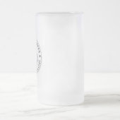 Eod-Bier-Tassen-Initialenerfolg oder Gesamtausfall Mattglas Bierglas (Mittel)