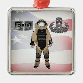 EOD Bomb Anzug Ornament Aus Metall