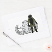 EOD Bomb Anzug Rechteckiger Aufkleber (Umschlag)