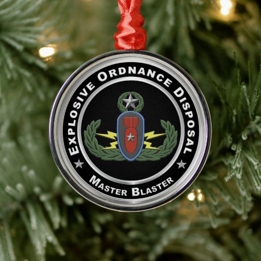 EOD Christmas Ornament Aus Metall (Baum)