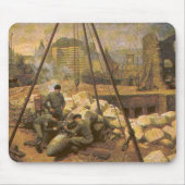 EOD, der für Bombe gräbt Mousepad (Vorne)