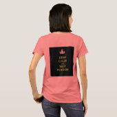 EOD Ehefrau Behalte Calm Black T-Shirt (Schwarz voll)