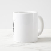 Eod-Ehemann-Ehefrau-Tassenkaffee Jumbo-Tasse (Vorderseite Rechts)