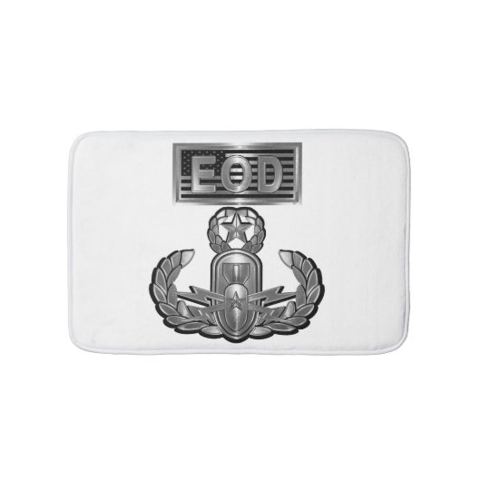 EOD Explosive Ordnance Disposal Badematte (Vorderseite)