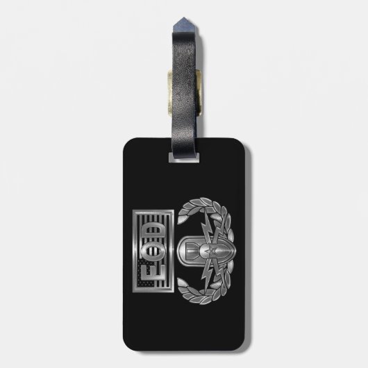 EOD Explosive Ordnance Disposal Gepäckanhänger (Rückseite vertikal)