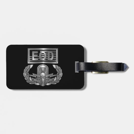 EOD Explosive Ordnance Disposal Gepäckanhänger (Rückseite horizontal)