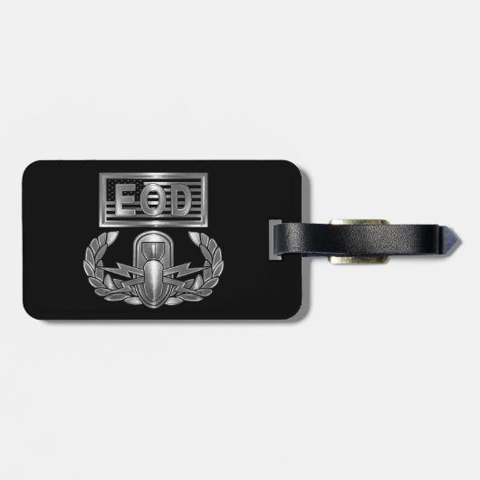 EOD Explosive Ordnance Disposal Gepäckanhänger (Rückseite horizontal)