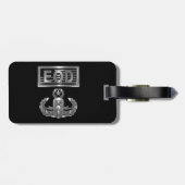 EOD Explosive Ordnance Disposal Gepäckanhänger (Rückseite horizontal)