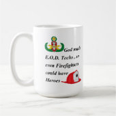 EOD - Feuerwehrmann-Helder Kaffeetasse (Links)