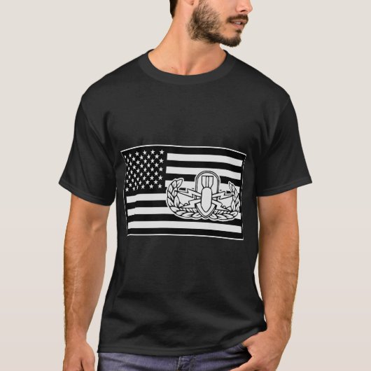 EOD Flag 002 © FB @ #USAPatriotGraphics T-Shirt (Vorderseite)