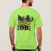 Eod-Flagge T-Shirt (Rückseite)