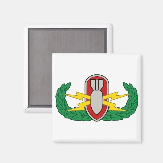 EOD in Farbe Magnet (Vorderseite/Rückseite)