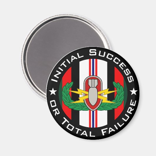 EOD in Farbe OEF ISoTF Magnet (Vorderseite/Rückseite)