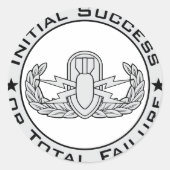 EOD ISoTF Runder Aufkleber (Vorderseite)