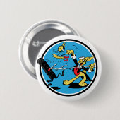 Eod-Kaninchen Button (Vorne & Hinten)