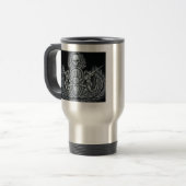 Eod-Krabbe mit Damen Reisebecher (Vorderseite Links)