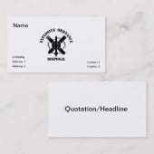 Eod-Logo Visitenkarte (Vorne/Hinten)