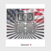 EOD Master Blaster Aufkleber (Blatt)