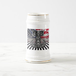„EOD Master Blaster“ Gedenkgeschenk Bierglas