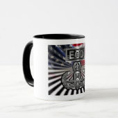„EOD Master Blaster“ Gedenkgeschenk Tasse (Vorderseite Links)